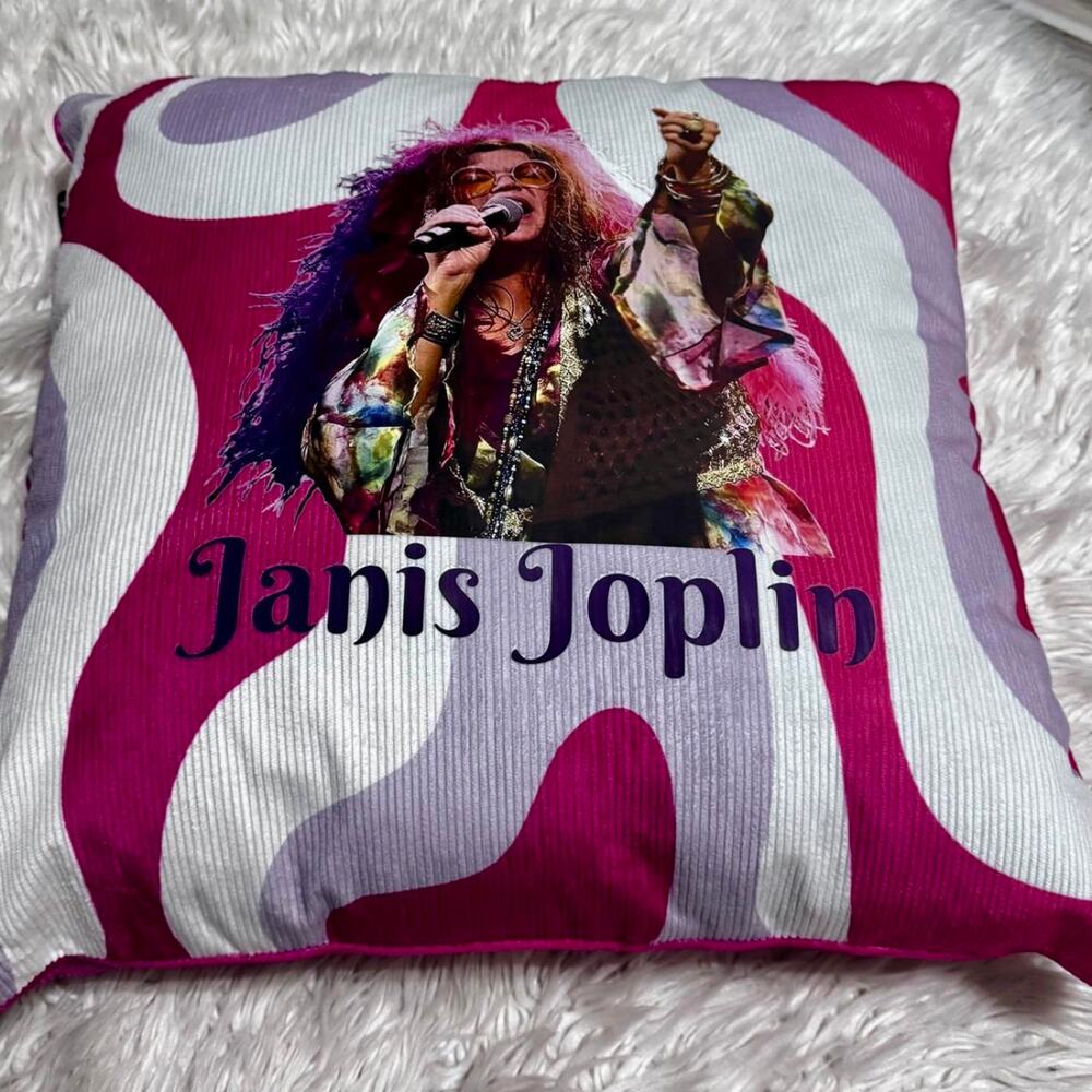 Brand new members mark oversized pillow with custom graphic